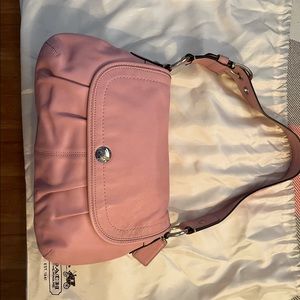 Coach leather handbag